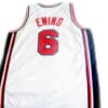 Patrick Ewing #6 Team Usa Basketball Jersey White