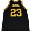 Barack Obama #23 Punahou High School New Basketball Jersey Black