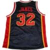 Lebron James #32 McDonalds All American Basketball Jersey Black