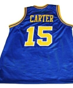 Vince Carter #15 Mainland Bucs Basketball Jersey Blue