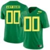 Custom Oregon Ducks Jersey Apple Green College Football