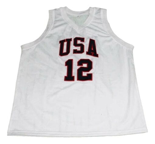 James Harden #12 Team USA Basketball Jersey White