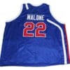 Moses Malone #22 Utah Stars Basketball Jersey Blue