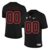 Custom Stanford Cardinals Jersey Black College Football