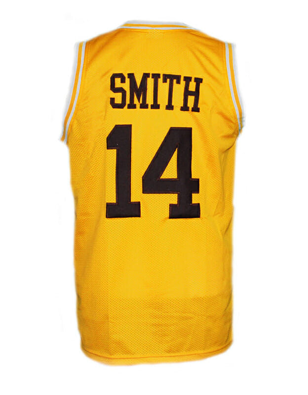Will Smith #14 The Fresh Prince Of Bel-Air Basketball Jersey Yellow