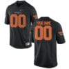 Custom Oklahoma State Jersey Name Number Football Black