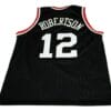 Oscar Robertson #12 Cincinnati Basketball Jersey Black