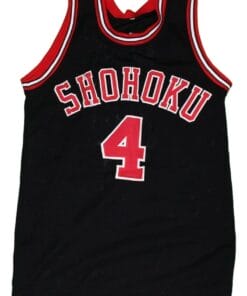 Alternative view of Akagi #4 Shohoku Slam Dunk New Basketball Jersey Black