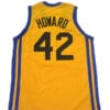 Howard #42 Beavers Teen Wolf Basketball Jersey Yellow