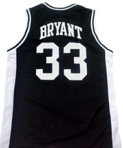 Kobe Bryant #33 Lower Merion High School Basketball Jersey Black