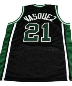 Greivis Vasquez #21 Montrose Christian Basketball Jersey Black
