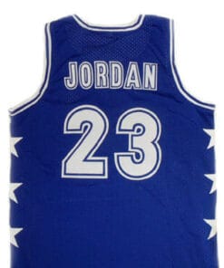 Michael Jordan #23 McDonald's All American Basketball Jersey Blue
