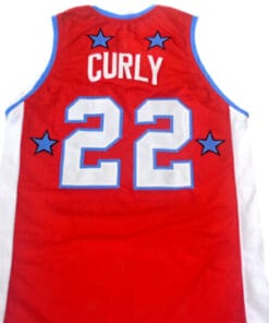 Curly #22 Harlem Globetrotters Basketball Jersey Red