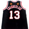 Wilt Chamberlain #13 Harlem Globetrotters Basketball Jersey Black