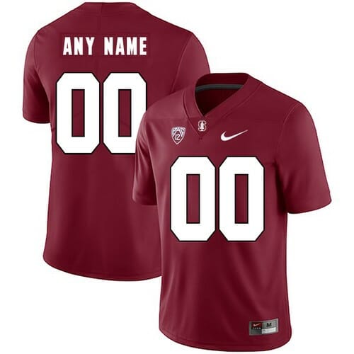 Custom Stanford Cardinals Jersey Red College Football