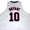 Kobe Bryant #10 Team USA Basketball Jersey White