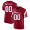 Custom Razorback Jersey Stitched Limited Replica College Red