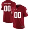 Custom Washington State Jersey Name Number Jersey Red College Football