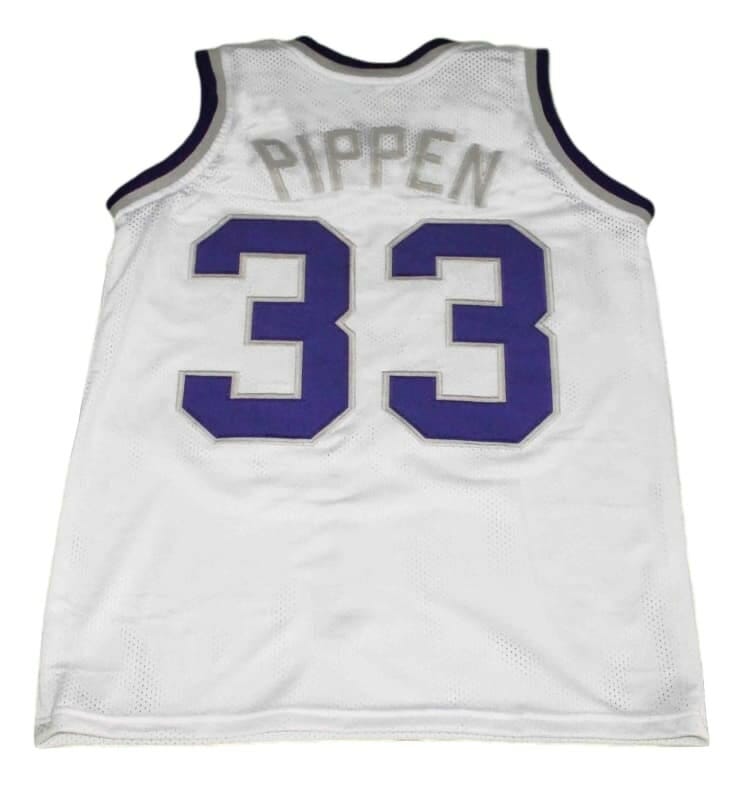 Scottie Pippen #33 Arkansas Bears New Basketball Jersey White