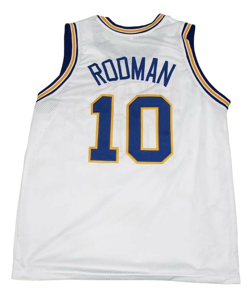 Dennis Rodman #10 Oklahoma Savages Basketball Jersey White