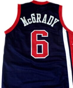 Tracy McGrady #6 Team USA New Basketball Jersey Navy Blue