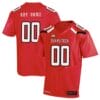 Custom Texas Tech Jersey Name Number Colleague Football Jersey Red