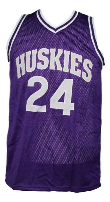 A.Tyler #24 HuskiesThe 6th Movie Basketball Jersey Sewn Purple - Image 2