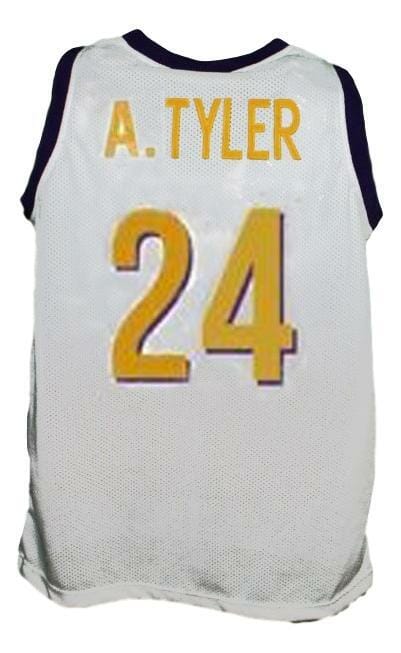 A.Tyler #24 The 6th Movie Huskies Basketball Jersey New White