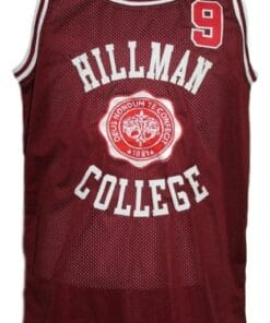 Alternative view of A Different World Dwayne Wayne Hillman College Basketball Jersey Maroon