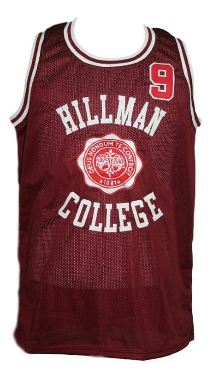 A Different World Dwayne Wayne Hillman College Basketball Jersey Maroon - Image 2