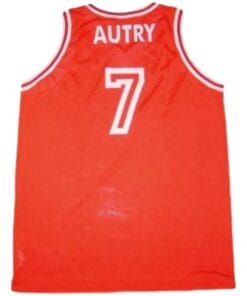 Adrian Autry #7 Sluc Nancy Basketball Jersey Sewn Red