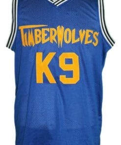Alternative view of Air Bud K9 Timberwolves Basketball Jersey New Sewn Blue