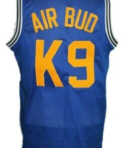 Air Bud K9 Timberwolves Basketball Jersey New Sewn Blue