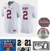 Alabama Crimson Tide #2 Derrick Henry Color Stitched Jersey White