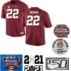 Alabama Crimson Tide #22 Mark Ingram Football Jersey Red