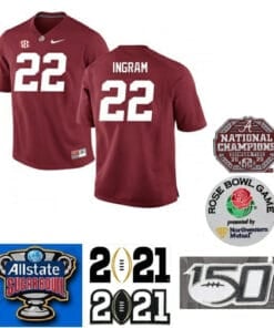Alabama Crimson Tide #22 Mark Ingram Football Jersey Red