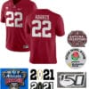 Alabama Crimson Tide #22 Najee Harris College Football Jersey Red