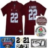 Alabama Crimson Tide #22 Najee Harris Jersey College Football Red