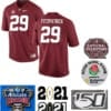 Alabama Crimson Tide #29 Minkah Fitzpatrick Football Jersey Red