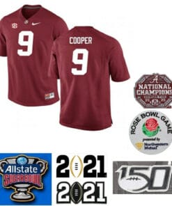 Alabama Crimson Tide #9 Amari Cooper Football Jersey Red
