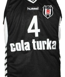 Alternative view of Allen Iverson Cola Turka Basketball Jersey New Sewn Black