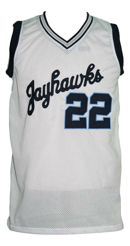 Andrew Wiggins #22 Custom College Basketball Jersey New Sewn White - Image 2