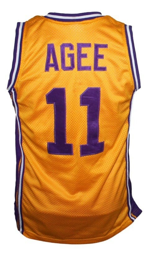 Arthur Agee Hoop Dreams Movie Basketball Jersey New Sewn Yellow