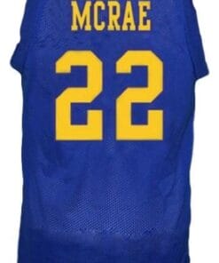 Butch Mcrae Western University Basketball Jersey Blue Chips Movie Blue