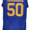 Neon Boudeaux Western University Basketball Jersey Blue Chips Movie