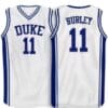 Bobby Hurley College Basketball Jersey Sewn White