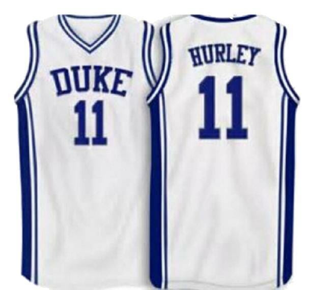 Bobby Hurley College Basketball Jersey Sewn White