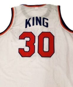 Bernard King #30 New York Basketball Jersey Sewn White