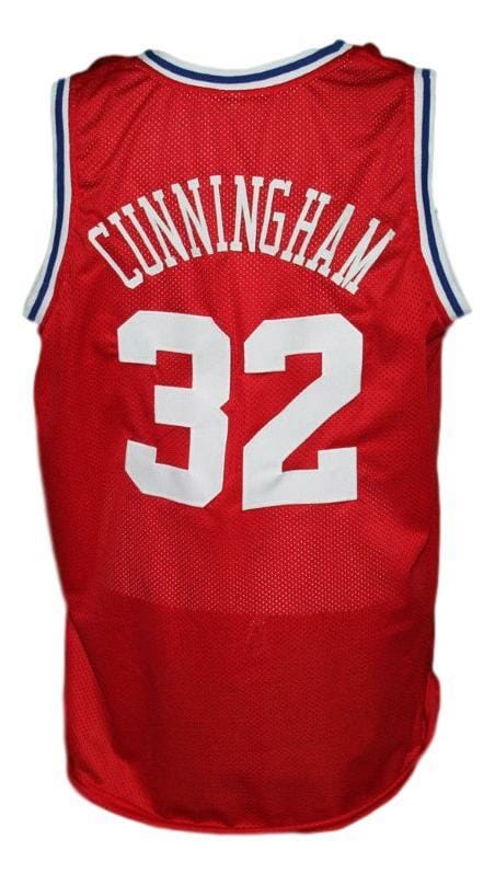 Billy Cunningham Aba East Retro Basketball Jersey New Sewn Red