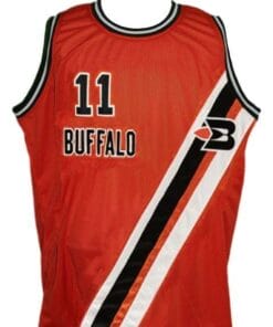 Bob McAdoo 11 Buffalo Braves Retro Custom Basketball Jersey Orange 1